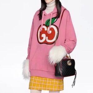 GUCCI GG Rare APPLE sequence HOODIE Small